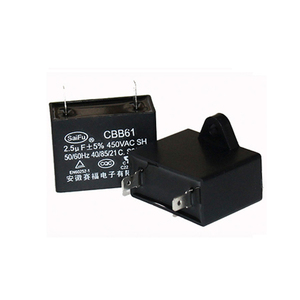 Condensateur <span class=keywords><strong>CBB61</strong></span> <span class=keywords><strong>S3</strong></span> 10uF 2.5uF 450V Ventilateur Rohs <span class=keywords><strong>SH</strong></span> MPP - Product Image 4