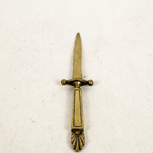 Solid <b>Brass</b> Envelope Opener with Ergonomic Grip – Sturdy <b>Letter</b> Cutter for Daily Office Use - Product Image 1