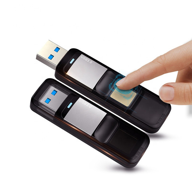 Gitra High Speed 3.0 Fingerprint Encryption Biometric Pendrive Security Usb Flash Drive Fingerprint Pen Drive