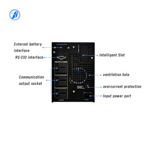 1kva 2kvva 3kva टॉवर इनवर्टर ऑनलाइन टॉवर निर्बाध बिजली की आपूर्ति 2kw शुद्ध साइन वेव 0 एमएस रूपांतरण घरेलू कार्यालय - Product Image 3