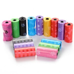 Sacs à déjections pour animaux de compagnie biodégradables en PET, épais, résistants, parfumés, écologiques, en amidon de maïs personnalisés - Product Image 1