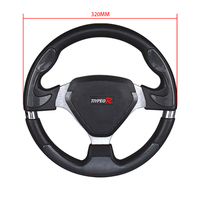 Volant universel en PU pour voiture de course, 320MM, 12 pièces, volant populaire et à la mode