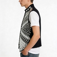 Nouvel ensemble de gilets de performance DJ professionnels pour hommes, avec paillettes, cristaux, diamants et lumières LED, costume miroir pour boîte de nuit et bar