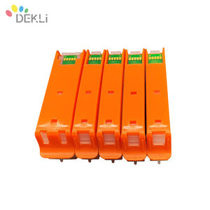 ¡Nuevo! PGI 580 CLI 581 cartucho de tinta rellenable para Canon <span class=keywords><strong>TR7550</strong></span> TR8550 TS6150 impresora restablecer cartucho con Chip - Product Image 1