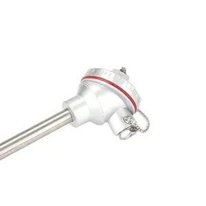 WRN-130 K Type 0-1200C Degree Diameter 10ミリメートルHigh Precision Probe Armor Head Assembly Thermocouple Industrial Temperature Sensor