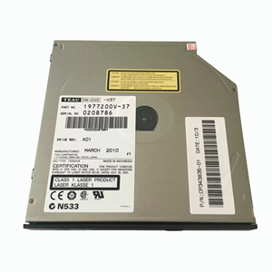 Unidad Combinada SATA Delgada TEAC <span class=keywords><strong>DW</strong></span>-224S-V37, Unidad Óptica Interna para Portátil con Caché de 2 MB, Tipo Bandeja y Grabación DVDRW/<span class=keywords><strong>DVD</strong></span>-RAM - Product Image 1