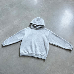 Fabricantes de Sudaderas con Capucha, Logotipo Personalizado, 400GSM, Sudadera con Capucha Gruesa y Holgada, Sudadera de Algodón Grueso, Sudadera de Felpa Francesa para Hombre - Product Image 2