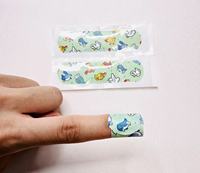 Bandage jetable en plâtre de premiers soins de type dessin animé