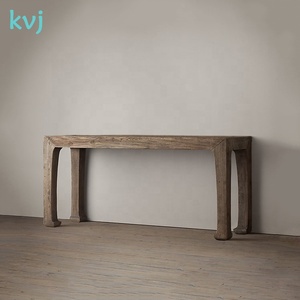 KVJ-7429-1 nordique vintage meubles de maison oblongue tableau de <span class=keywords><strong>console</strong></span> en bois