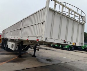 <span class=keywords><strong>Cimc</strong></span> Linyu Vận Chuyển Hàng Hóa <span class=keywords><strong>3</strong></span> Trục 40 Ft 40 Tấn Hàng Hóa Bên Tường Xe Tải Trailer Bán - Product Image 3