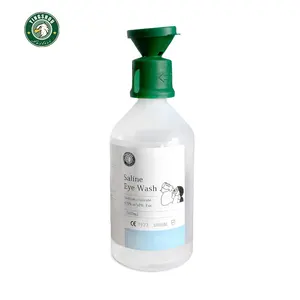 Hot Sale Squeezable Soft Bottle Sterile Kochsalz lösung 0,9% Augen spül flasche mit normaler Kochsalz lösung 500ml