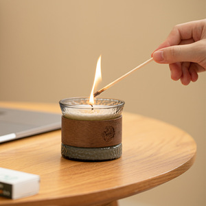 Aikun sáp đậu nành tự nhiên nến thơm cho phòng khách trang trí và thanh giá bán buôn cho lễ kỷ niệm ngày lễ - Product Image 5