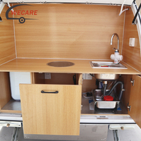 WECARE Caravane australienne économique, caravane teardrop, caravane tout-terrain, petite caravane pour voiture