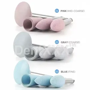 Têtes de polissage flexibles tout-en-un, 12 pièces/36 pièces, pour outils de polissage, tige de 2.35mm pour le finissage et le polissage - Product Image 2