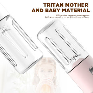 Dreepor portatile 400ML spremiagrumi elettrico frullatore ricaricabile Mini spremiagrumi 6 lame frullato frutta professore Wireless a casa - Product Image 4