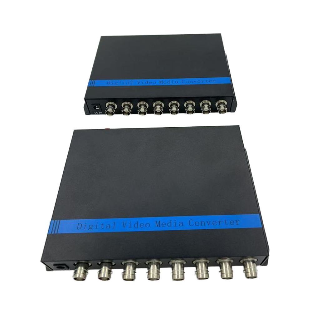 Coaxial Analog To Ip Video Converter 8-Channel Normal Analog Video