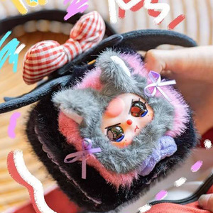 2025 nouvel an dessin animé créatif mignon Explosion aveugle en peluche boîte à bijoux filet rouge trois ans mystère <span class=keywords><strong>cadeau</strong></span> pour les filles - Product Image 3
