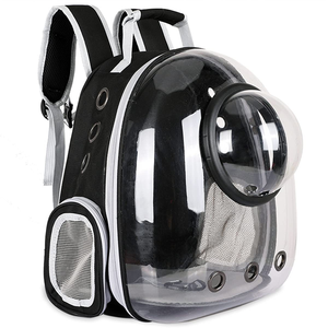 <b>Large</b> <b>Capacity</b> Wholesale Transparent Ventilate Waterproof Breathable Pet Cats Dogs Oxford Travel Carrier <b>Backpack</b> for Outside - Product Image 5