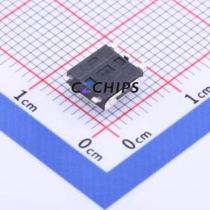 GT-TC090B-H031-L5 Tactile Switch SMD-5P,6.2x6.2mm Switch Single Pole Single Throw Round Button 2.5N Vertical Mount - Product Image 2