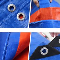 Bâche imperméable bleue de bâche résistante faite en usine avec la couverture de tente