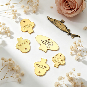 Zinc Alloy Manual Caviar Tin Opener, Custom Sturgeon Logo Oval Portable Restaurant Kitchen Accessory Tool - Product Image 3