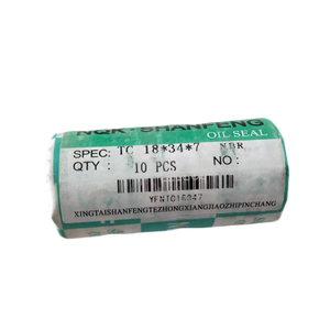 Joint d'huile d'arbre rotatif métrique à grande vitesse Uxcell 18*34*7mm caoutchouc à double lèvre avec joint d'huile noir 18x34x7 avec 18*34*7mm - Product Image 2