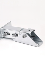 Plaque de connexion en C Shunlide pour support solaire photovoltaïque – Accessoires d'installation pour support avant-arrière et équerre diagonale fixe 2,5 mm