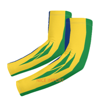 Manchons de bras rafraîchissants drapeau de Pohnpei, protection solaire patriotique pour hommes et femmes, course à pied, golf, cyclisme
