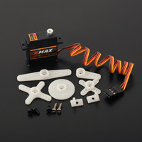 EMAX ES3301 ES3302 ES3351 ES3352 Servomoteur analogique numérique ultra-mince de 9 mm 21T Micro-servo à engrenages en plastique et en métal
