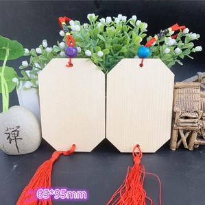 Tùy chỉnh thủ công tự nhiên trống khắc đền thờ cầu nguyện bằng gỗ nhãn Nhật Bản <span class=keywords><strong>ema</strong></span> mong muốn gỗ treo mảng bám - Product Image 2