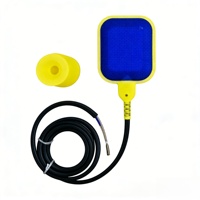 Schmetterlingsförmiger Kabelschwimmer-Füllstandsschalter Manueller Wasserstandsregler mit 5M Kabel für Industrielle Flüssigkeits-Füllstandsalarmierung
