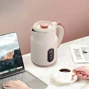 Bouilloire électrique sans fil ODM 1,2 L en acier inoxydable 1500 W avec arrêt automatique, contrôle de la température, protection contre l'ébullition à sec et fonction maintien au chaud - Product Image 2