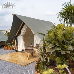 Nuevo diseño Hotel Camping tienda de campaña de lujo al aire libre glamoroso lona <span class=keywords><strong>Safari</strong></span> tienda para resorts - Product Image 3