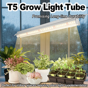 Tube LED T5 à spectre complet haute luminosité pour <span class=keywords><strong>serre</strong></span>, système hydroponique, croissance des plantes, des semis et des fleurs - Product Image 1