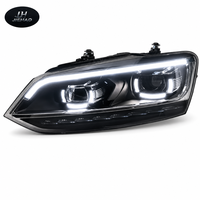 Für Volkswagen VW Polo 2011-2018 LED-Scheinwerfer-Set Laser-Projektor-Linse DRL Blinker Frontleuchte Upgrade-Ersatz