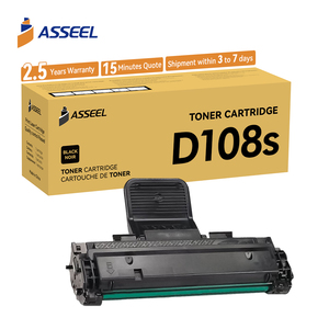 Cartucho de Impresora ASSEEL D108 MLT-D108S Negro, Tóner Compatible de Alta Calidad, Compatible con <span class=keywords><strong>Samsung</strong></span> <span class=keywords><strong>ML</strong></span>-<span class=keywords><strong>1640</strong></span>/1641/2240/2241 - Product Image 1