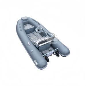 <span class=keywords><strong>Bateau</strong></span> pneumatique <span class=keywords><strong>semi</strong></span>-<span class=keywords><strong>rigide</strong></span> en aluminium de 12 pieds (360 cm) Orca/Hypalon/PVC pour la pêche - Product Image 3