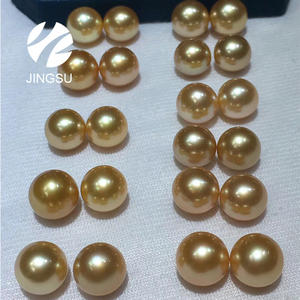 סיטונאי נחמד איכות loose זהב צבע דרום ים loose פניני <span class=keywords><strong>undrilled</strong></span> - Product Image 6