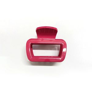 Kleine quadratische 6,2 cm biegbare Haar fang klemme Flexibler Gummi Unzerbrechliches Haar zubehör Weicher Silikon klauen clip - Product Image 5