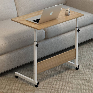 Bureau portable <span class=keywords><strong>pour</strong></span> ordinateur portable, réglable en hauteur, avec roulettes <span class=keywords><strong>pour</strong></span> une mobilité aisée - Product Image 3