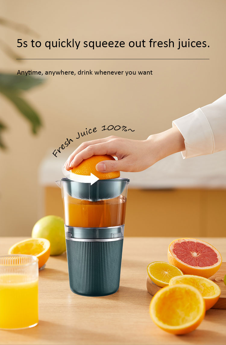 Chargeable USB portable fruit juice maker machine smoothie blender mini mixer bottle orange  citrus extractor automatic juicers