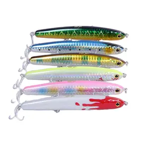 LUTAC oem fishing lures special fishing gifts 80mm 12g fishing lure molds ABS plastic pencil lures