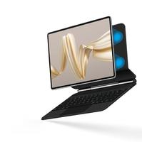 Casing Keyboard Split Touchpad dengan Lampu Latar RGB Nirkabel Baru untuk Huawei MatePad 11.5S 2024 dengan Antarmuka USB C