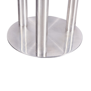 Stainless Steel <b>Table</b> <b>Legs</b> 580 720 Round Brushed Finish For Dining <b>Table</b> Support - Product Image 3