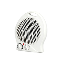 Chauffage de bureau d'hiver portable en céramique PTC avec 2 fusibles de sécurité contre la surchauffe et mini ventilateur électrique de table