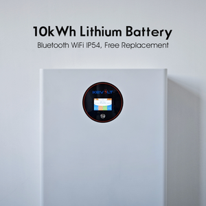 סוללת ליתיום KEVOLT לאחסון אנרגיה ביתי, קיר כוח סולארי, 10 קוט\\\"ש, 48 וולט, 200 אמפר/שעה, LiFePO4, למערכת סולארית - Product Image 4