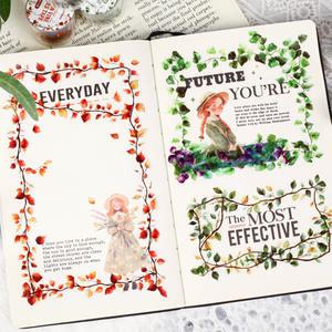 1 rouleau de ruban en forme de série de grues de jade ruban d'eucalyptus PET - Product Image 4