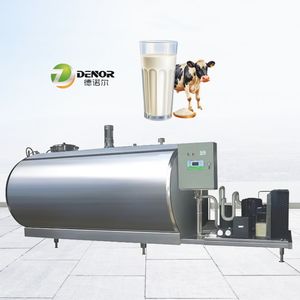 Motor çekirdek bileşeni ile süt dondurma suyu süt soğutma sistemi için yüksek verimlilik 50L 100L paslanmaz çelik soğutma tankı - Product Image 2