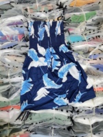 Vente en gros de robes en coton haut de gamme pour femmes, vêtements d'occasion de tailles variées, expédition aléatoire