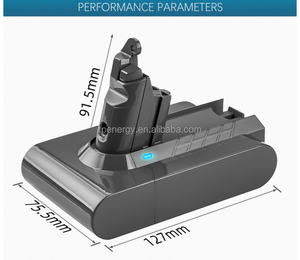 21.6V 3.0Ah Lithium Ion <strong>Battery</strong> Pack Replacement for <strong>Dysons</strong> <strong>V6</strong> <strong>Battery</strong> Cordless Vaccum Cleaner DC58 DC59 DC62 DC72 DC61 - Product Image 2